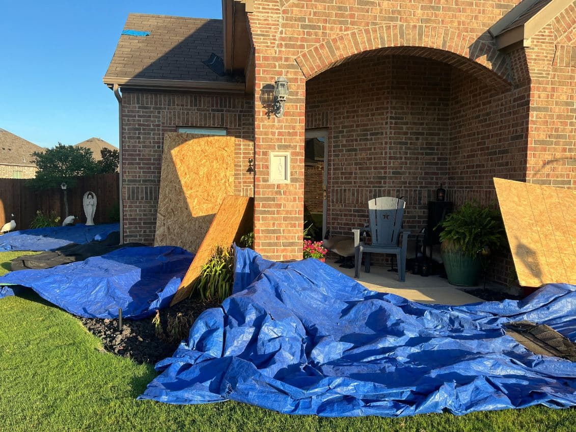 Careful Roof Replacement with Protective Measures image
