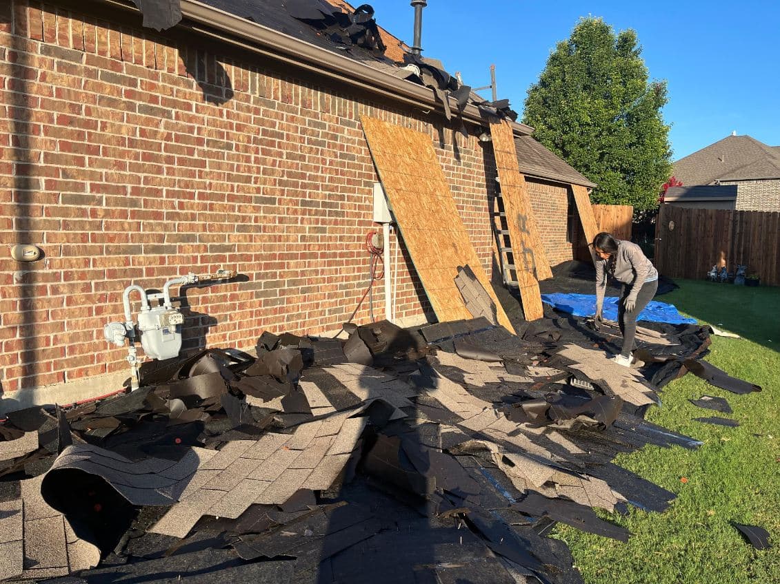 Gallery photos for Careful Roof Replacement with Protective Measures: Image #3