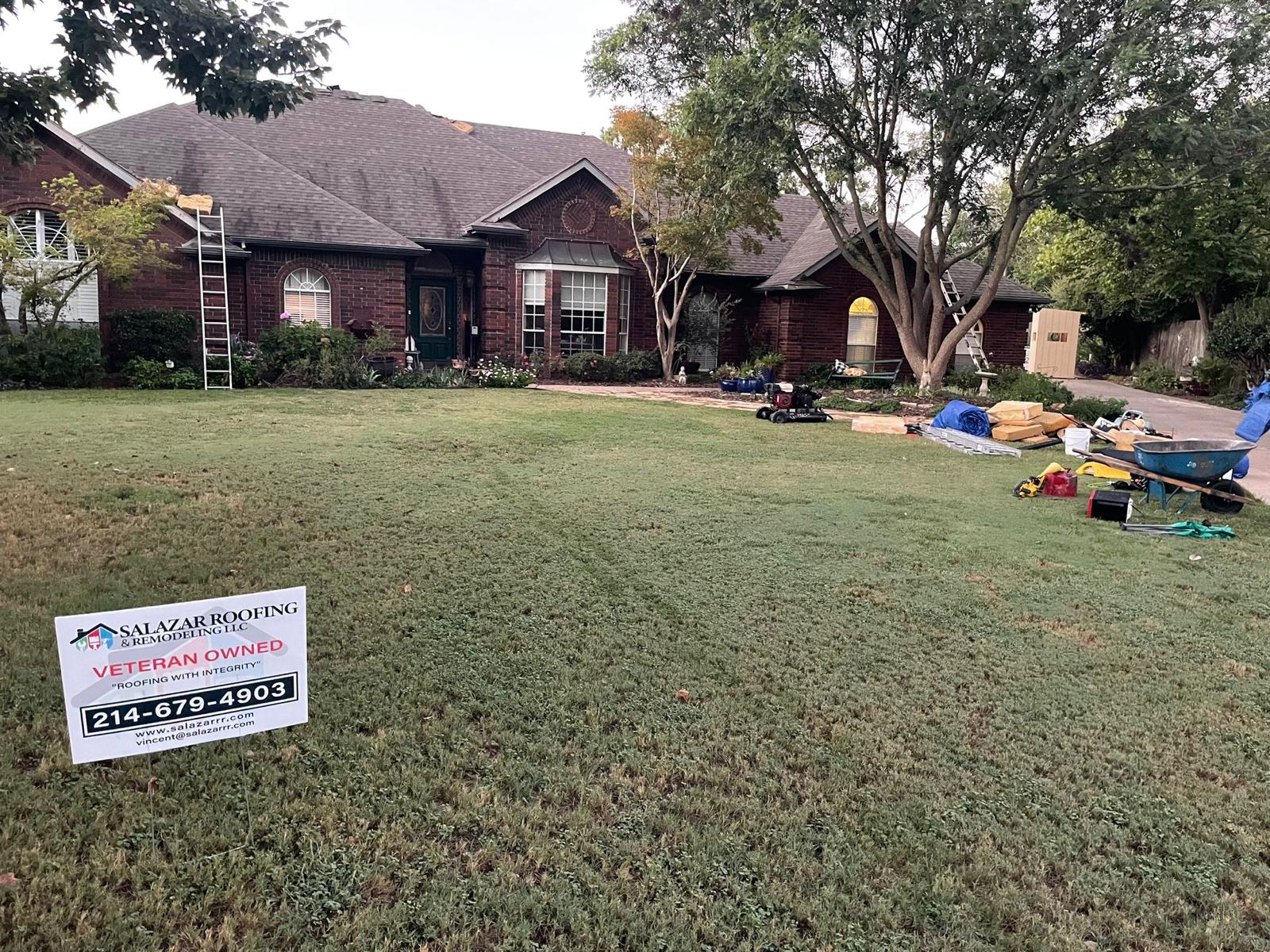 Another Amazing Roof Replacement in Colleyville